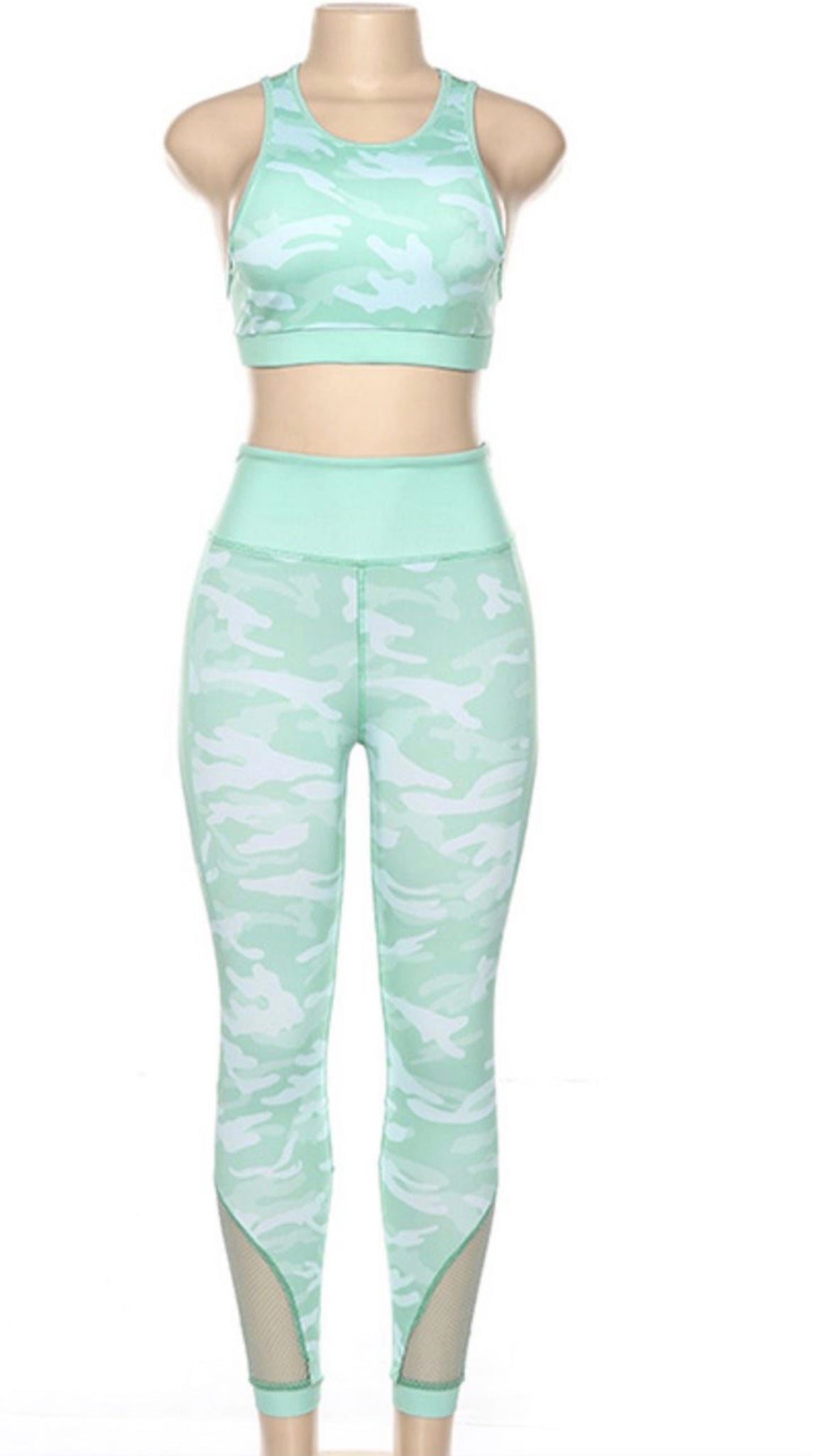 Gym & Yoga Camouflage Active Wear